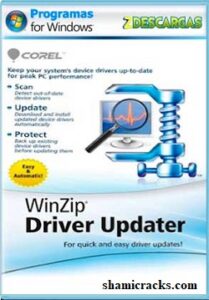 WinZip Driver Updater Crack shamicracks.com