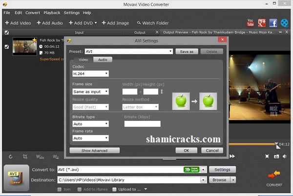 Movavi Video Converter Crack shamicracks.com