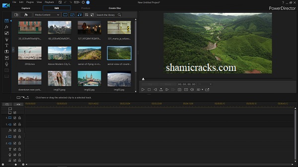 CyberLink PowerDirector Crack shamicracks.com