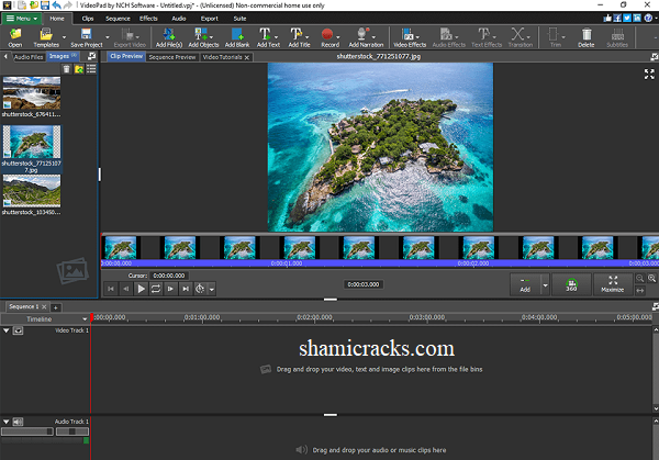VideoPad Video Editor Crack shamicracks.com